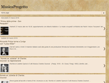 Tablet Screenshot of musicaprogetto.org
